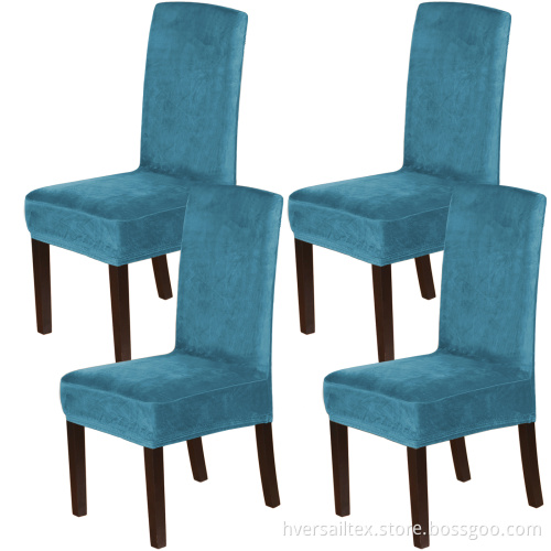 Velvet Stretch Dining Chair Covers